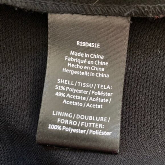 NWT RACHEL ZOE Fifi Beaded Fit & Flare Black Dress 10 - Picture 16 of 16